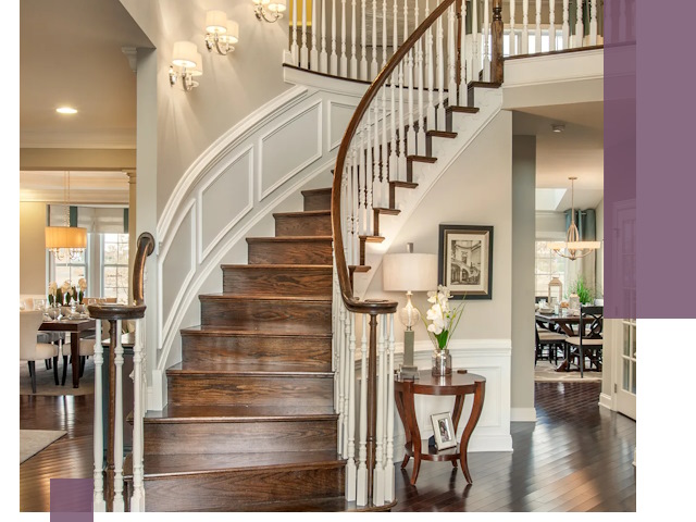 Изготовление лестниц под ключ в Боровичах — металлокаркас и отделка