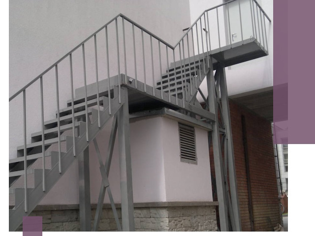 Монтаж пожарных лестниц под ключ в Боровичах с гарантией качества