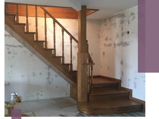 Ремонт деревянных лестниц в Боровичах: быстро и качественно