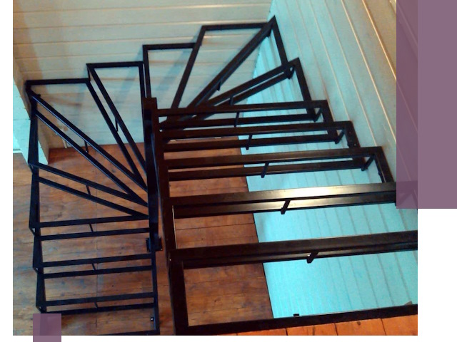 Изготовление металлических лестниц любой сложности в Боровичах