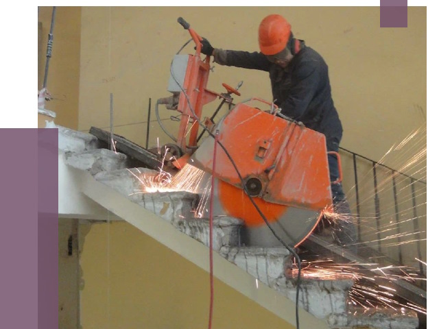 Демонтаж бетонных лестниц в Боровичах от 4690 руб. за м2 | ПРОЛЁТ-Брв