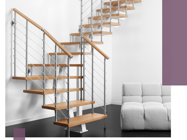 Модульные лестницы под ключ в Боровичах — монтаж и изготовление