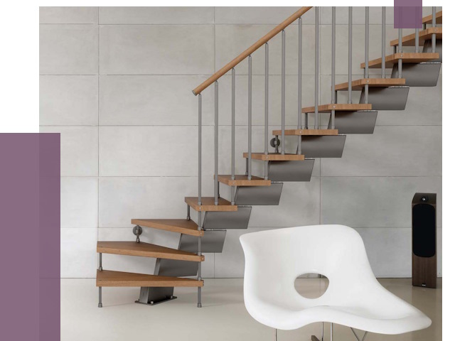 Монтаж модульных лестниц в Боровичах от 6462 руб. 