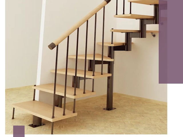 Монтаж лестниц на больцах в Боровичах — быстро и надежно