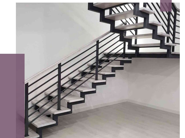 Лестницы на металлокаркасе под ключ в Боровичах от 13029 руб. | ПРОЛЁТ-Брв