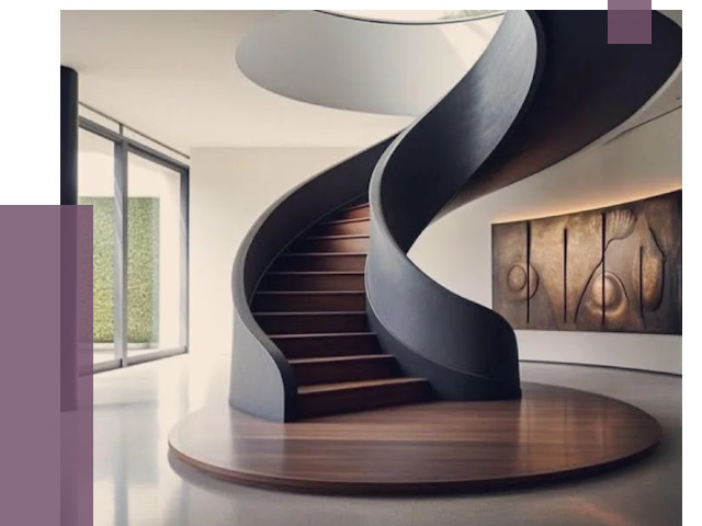 Элитные лестницы под заказ в Боровичах от 192826 руб. — ПРОЛЁТ-Брв