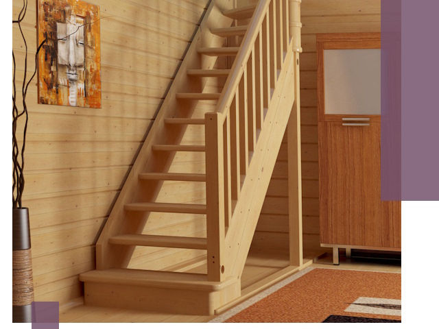 Лестницы эконом класса под ключ в Боровичах — недорого и быстро