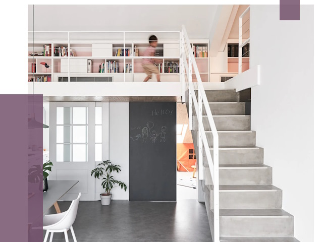 Лестницы для двухуровневой квартиры в Боровичах от 179797 руб. | ПРОЛЁТ-Брв