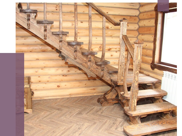 Лестницы в баню в Боровичах от 19491 руб. — изготовление | ПРОЛЁТ-Брв