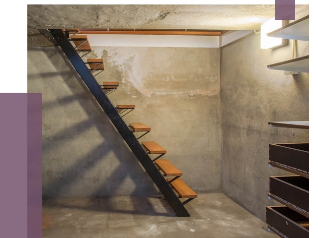 Лестницы в подвал в Боровичах от 13394 руб. — монтаж | ПРОЛЁТ-Брв