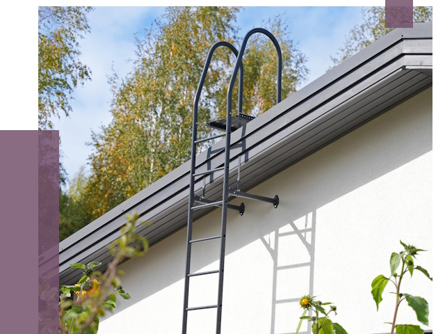 Лестницы на крышу в Боровичах от 19491 руб. — монтаж и монтаж ПРОЛЁТ-Брв