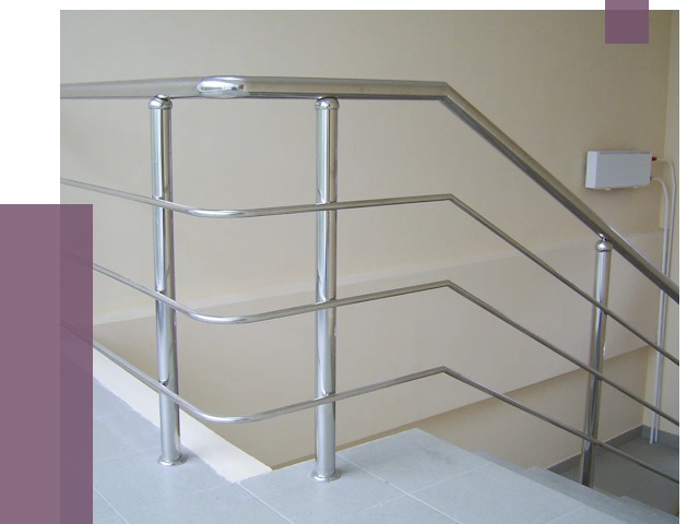 Алюминиевые перила в Боровичах от 6462 руб. под ключ | ПРОЛЁТ-Брв