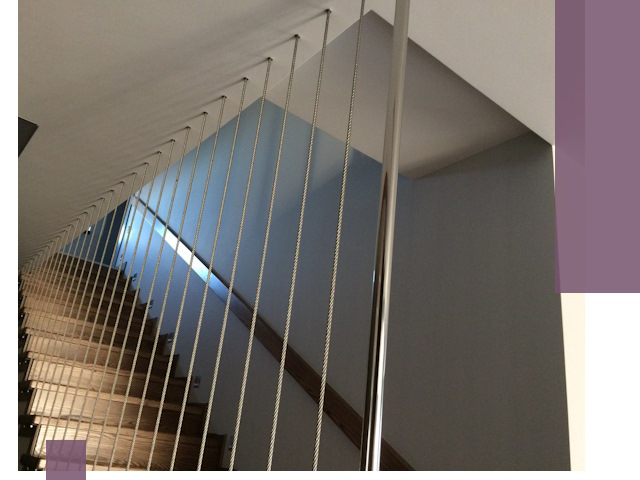 Тросовые перила под ключ в Боровичах — производство и монтаж