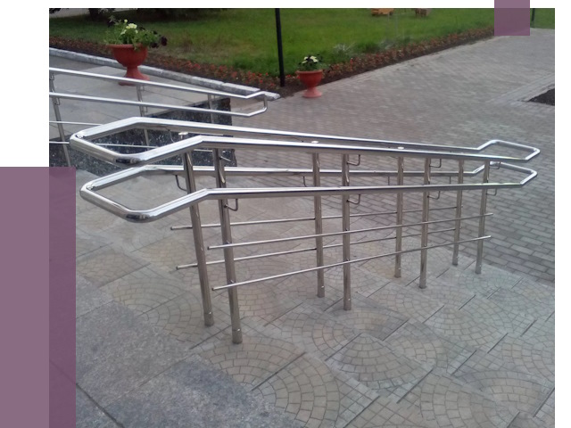 Перила для инвалидов в Боровичах от 7734 руб. под ключ | ПРОЛЁТ-Брв