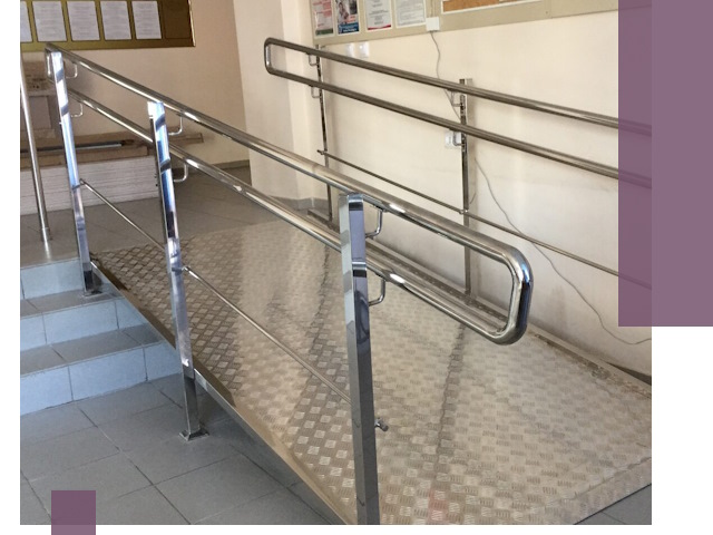 Перила для инвалидов в Боровичах — надежные поручни и ограждения