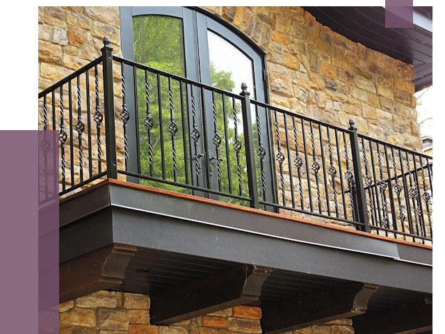 Балконные ограждения в Боровичах от 8182 руб. — купить | ПРОЛЁТ-Брв