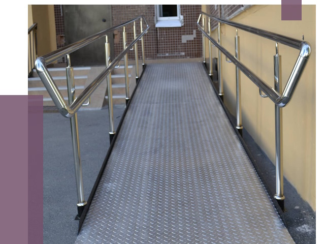 Пандусы в Боровичах от 12508 руб. — установка для инвалидов | ПРОЛЁТ-Брв