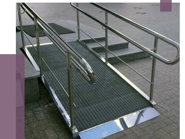 Монтаж пандусов для инвалидов в Боровичах от 8776 руб. под ключ | ПРОЛЁТ-Брв