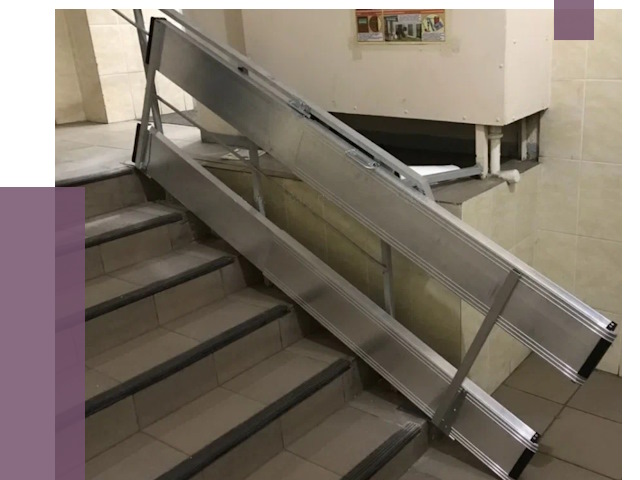 Откидные пандусы в Боровичах от 6775 руб. — купить | ПРОЛЁТ-Брв