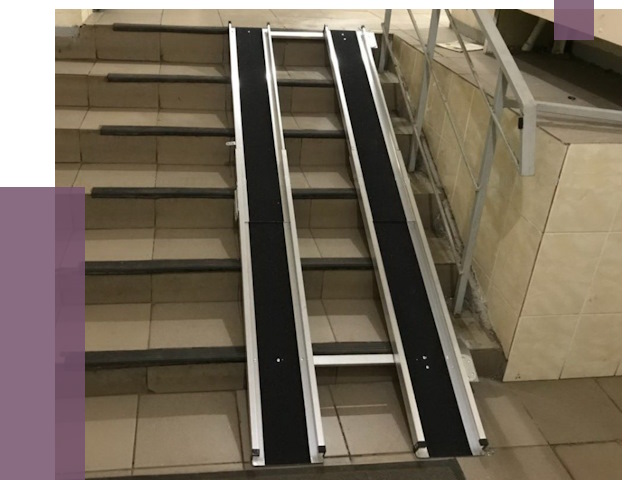 Установка пандуса в подъезд в Боровичах от 8130 руб. под ключ | ПРОЛЁТ-Брв