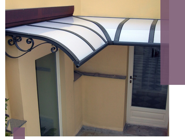 Монтаж козырьков любой сложности в Боровичах под ключ