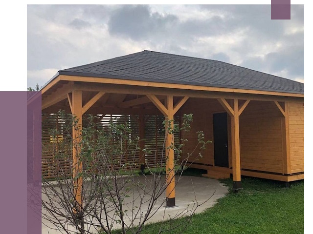 Навесы под ключ в Боровичах от 49249 руб.  | ПРОЛЁТ-Брв