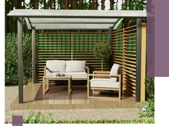 Навесы для дачи в Боровичах: изготовление, монтаж и демонтаж