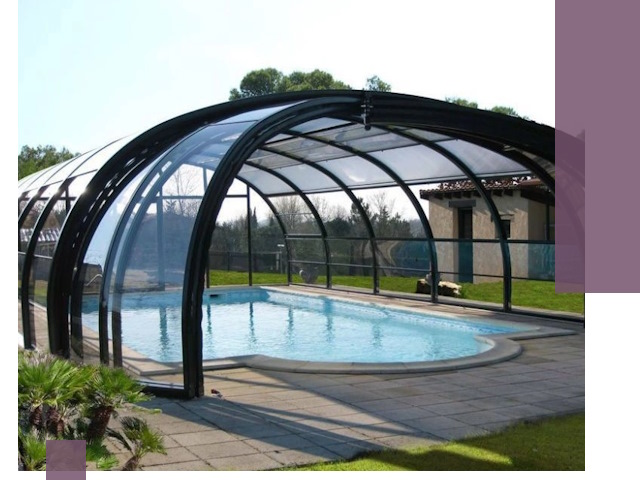 Навесы для бассейна в Боровичах: изготовление и монтаж под ключ
