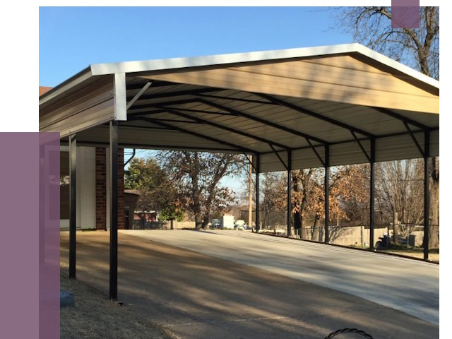 Двускатные навесы в Боровичах от 8182 руб.  | ПРОЛЁТ-Брв