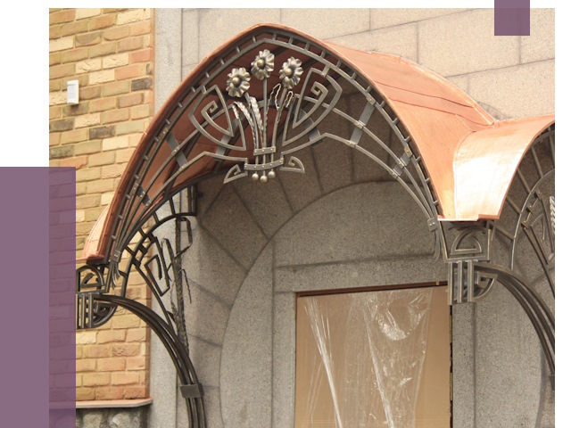 Арочные козырьки в Боровичах от 14853 руб. 