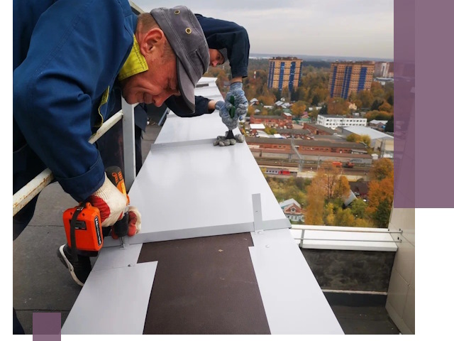 Монтаж парапетов в Боровичах — установка прочных металлических ограждений