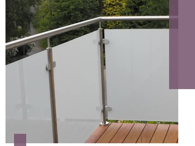 Алюминиевые парапеты для балконов и террас в Боровичах