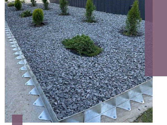 Оцинкованные металлические бордюры под заказ в Боровичах