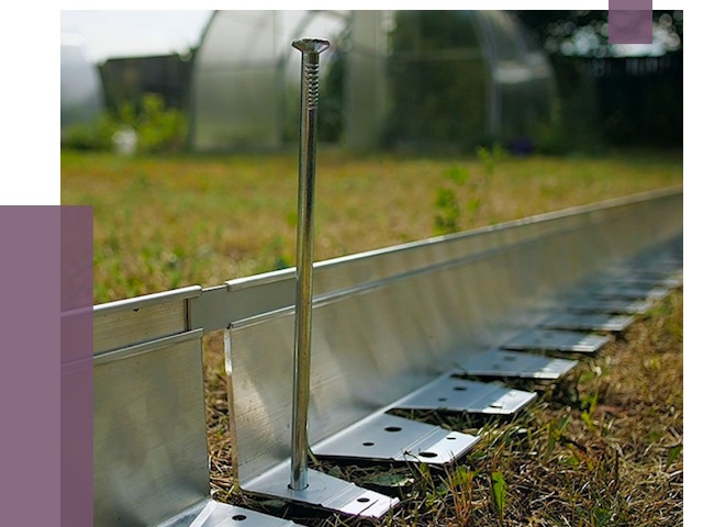 Металлические бордюры для газона в Боровичах от 4378 руб. | ПРОЛЁТ-Брв