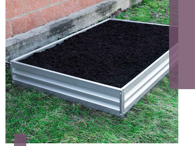 Металлические бордюры для грядок в Боровичах: прочность и аккуратность