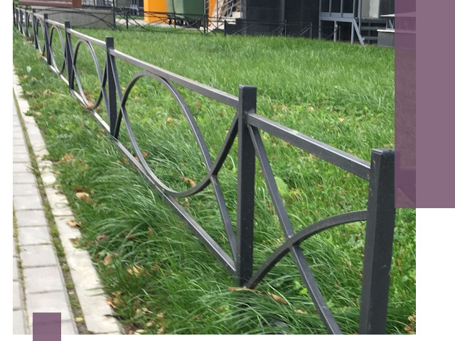 Газонные ограждения из металла в Боровичах — монтаж и продажа